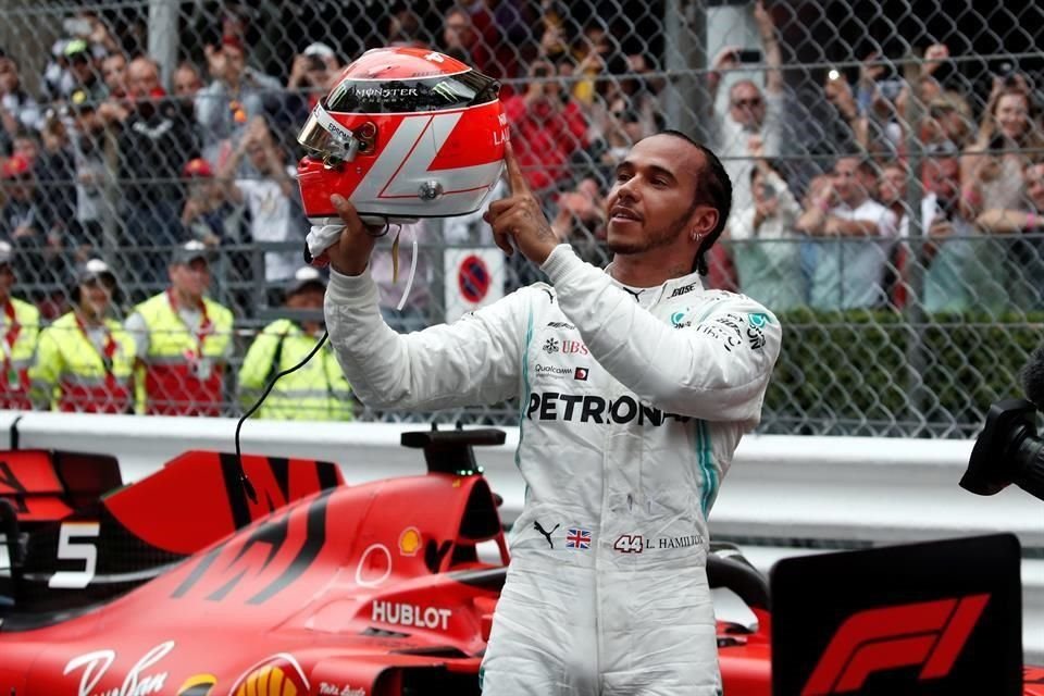 Hamilton sufrió pero se llevó el GP de Mónaco.