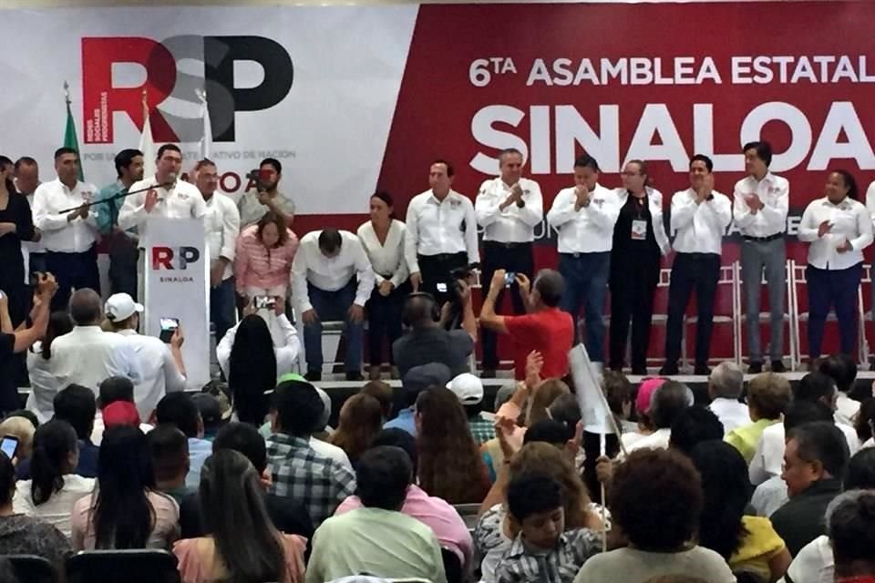 En Sinaloa se llevó a cabo la sexta asamblea de Redes Sociales Progresistas.