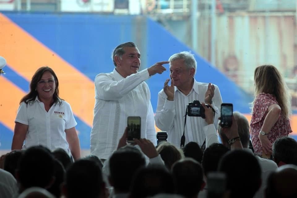 El domingo, el Presidente AMLO dio luz verde a los trabajos de la refinería de Dos Bocas.