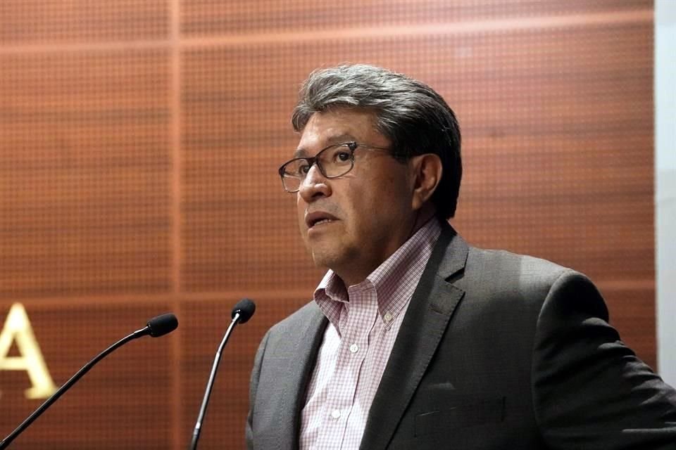 Ricardo Monreal, presidente de la Jucopo en el Senado.