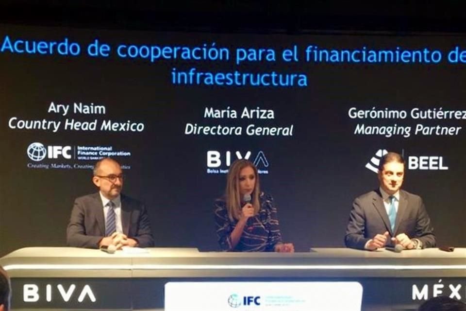 La IFC y el fondo de inversión mexicano Beel Infrastructure Partners firmaron un convenio de financiamiento.