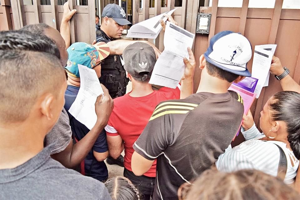 La oleada migrante que el Gobierno de Donald Trump exigi frenar al Gobierno mexicano se ve reflejada en el nmero de personas que han sido remitidas ante el INM.