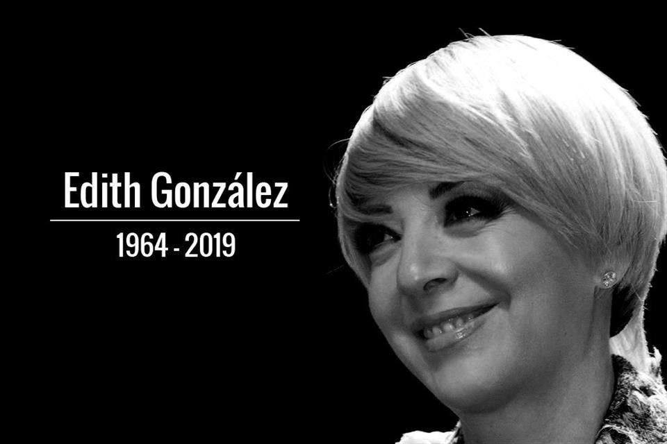 Compañeros y amigos de Edith González despidieron a la actriz, quien falleció el miércoles a los 54 años de edad. 