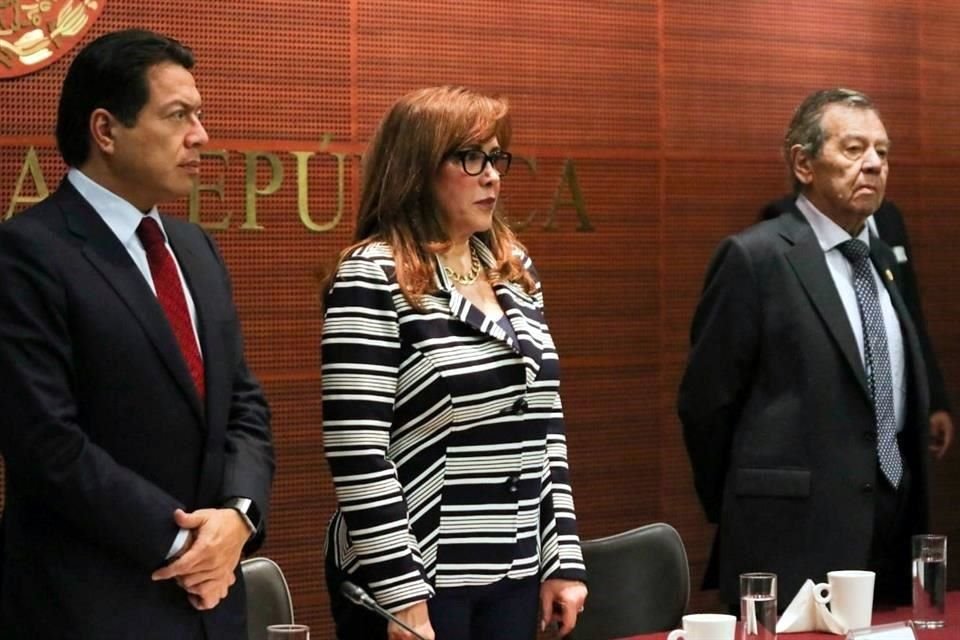 Entrevistada en el Senado de la República, Polevnsky aseguró que ella cubrió el costo del vuelo que compartió con el senador tamaulipeco Américo Villarreal.