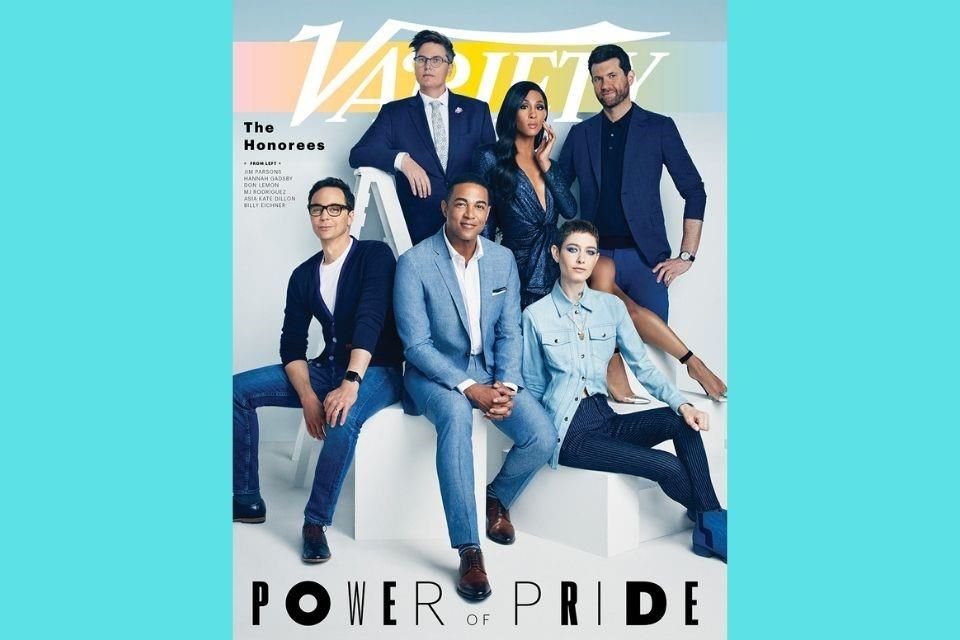 Jim Parsons, Hannah Gadsby, Don Lemon, MJ Rodriguez, Asia Kate Dillon y Billy Eichner protagonizan el número especial de Variety.