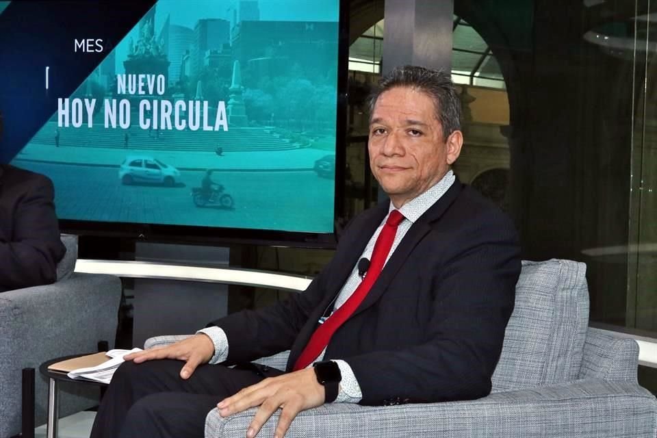 Sergio Zirath Hernández,  director general de la Calidad del Aire en CDMX.