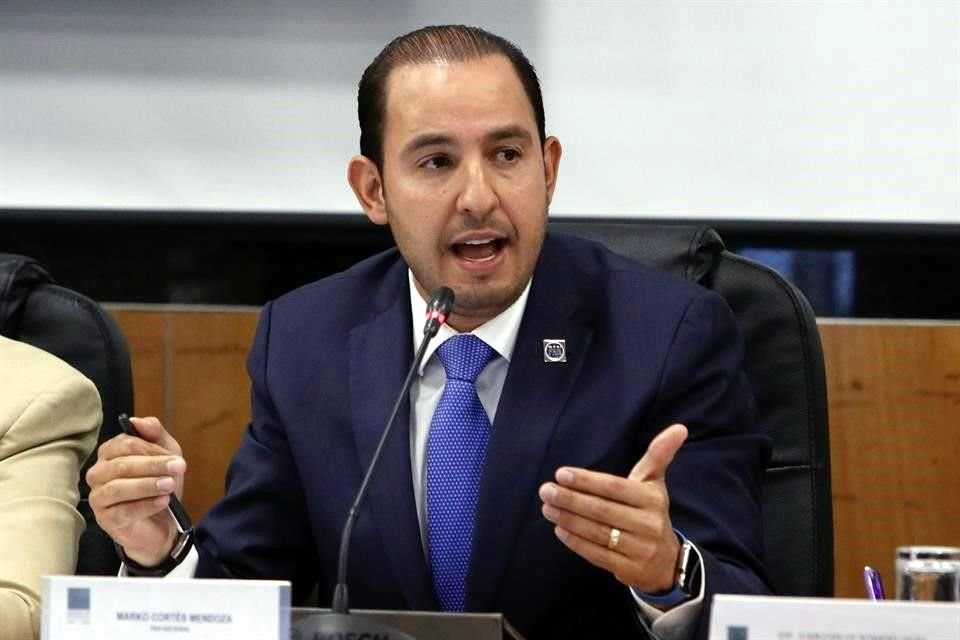 Marko Cortés, presidente del Comité Ejecutivo Nacional del PAN.