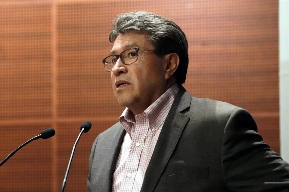Ricardo Monreal, presidente de la Jucopo y coordinador de los senadores de Morena.