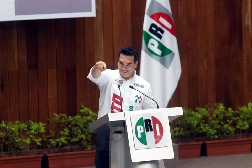 Alejandro Moreno, aspirante a la dirigencia nacional del PRI.