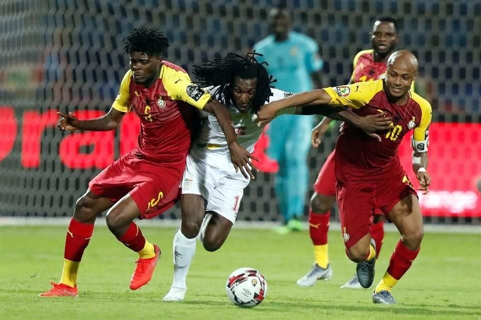 Ghana y Benín empataron a dos tantos.