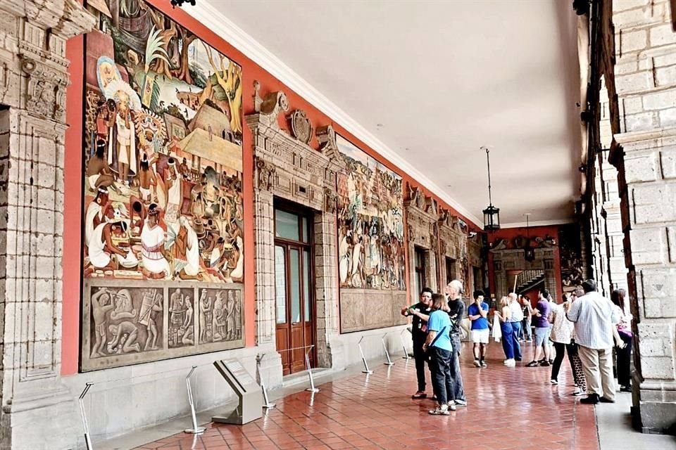 Las áreas culturales del Palacio Nacional han sido transformadas.