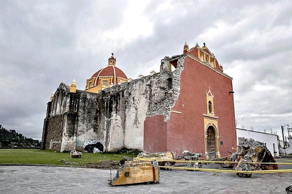 Varios templos y edificios patrimoniales de 11 estados resultaron dañados con los sismos de septiembre de 2017 y febrero de 2018.