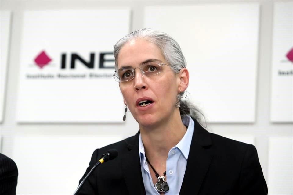 Pamela San Martín, Consejera del INE.