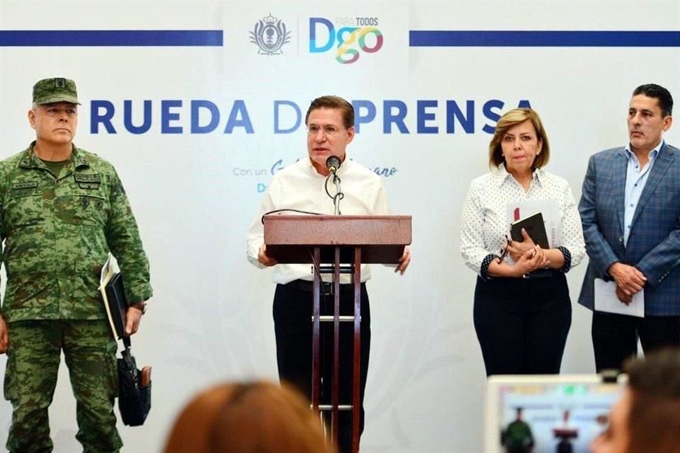 El Gobernador Rosas Aispuro planteó una reunión con autoridades de seguridad de Zacatecas y Nayarit para blindar las zonas limítrofes entre las tres entidades.