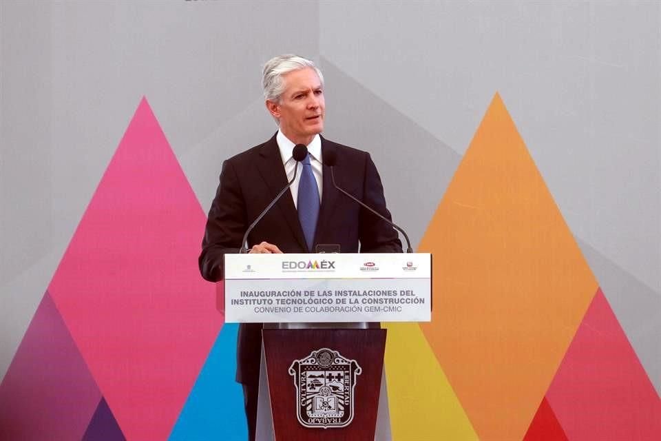 Alfredo del Mazo, Gobernador del Estado de México.
