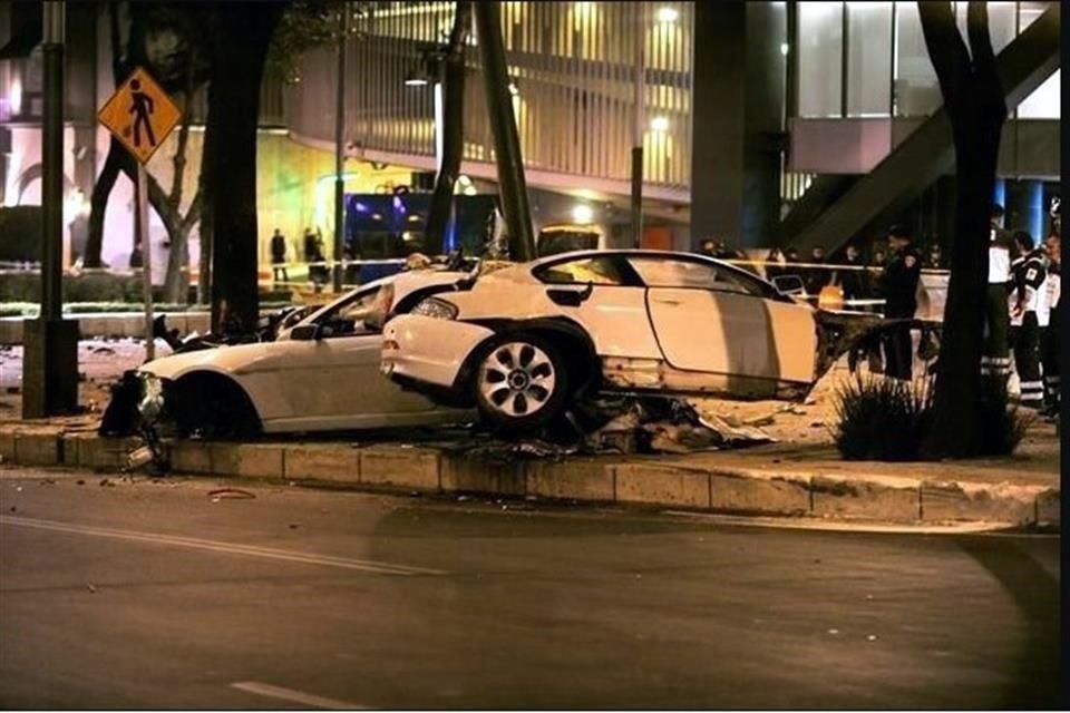 Carlos Salomón Villuendas, conductor de BMW quien se estrelló contra poste en Reforma y mató a 4 pagó $434,135 a deudos de cada una de las víctimas.
