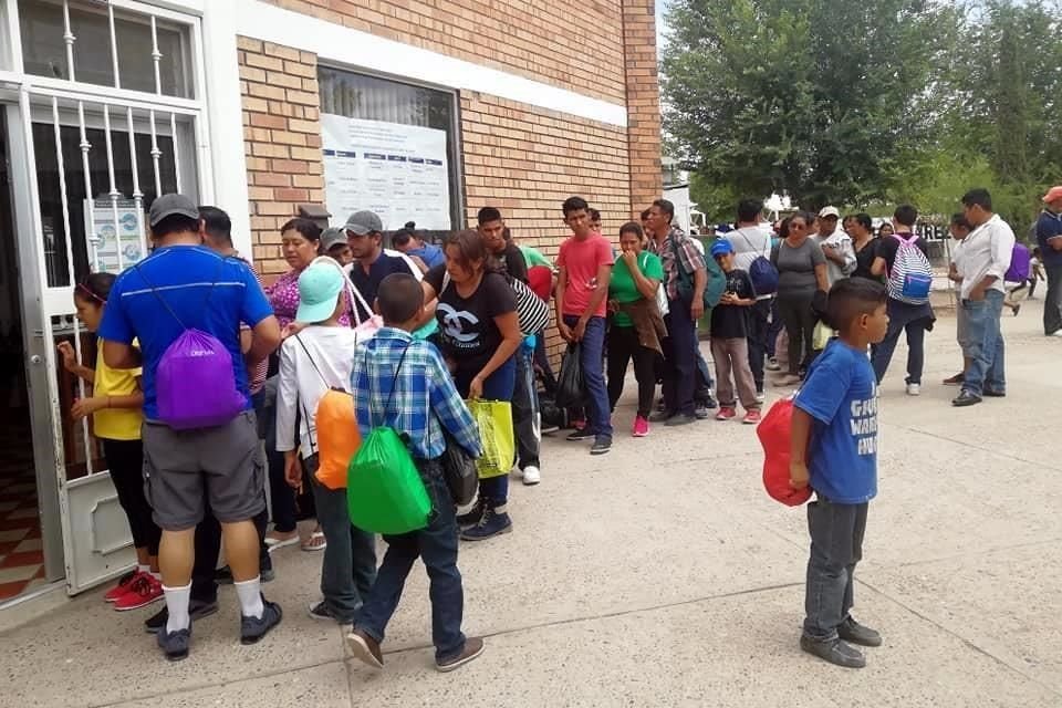Los migrantes retornaron a Honduras con el apoyo de la  Organización Internacional de las Migraciones.