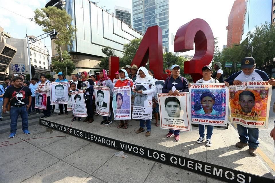 Por los hechos ocurridos el 26 de septiembre de 2014, en Iguala, Guerrero, algunas de las víctimas pidieron a la CEAV la reparación del daño.