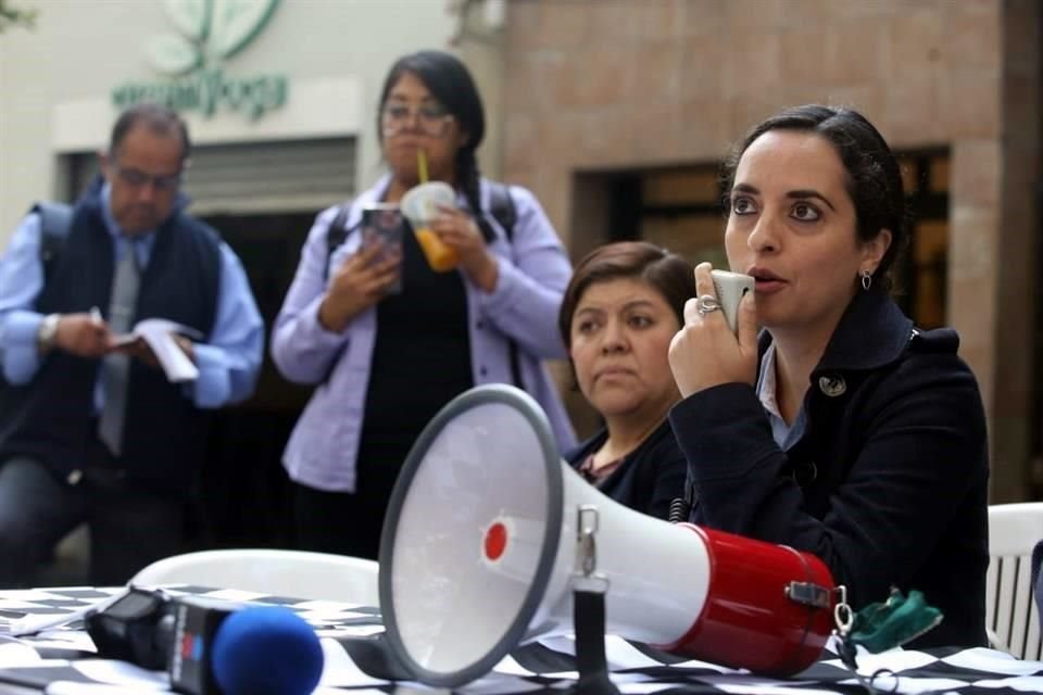 Greta Ríos denunció que la Alcaldía Miguel Hidalgo tiene a sueldo a más de 250 representantes vecinales que fueron electos para integrar las Copacos.
