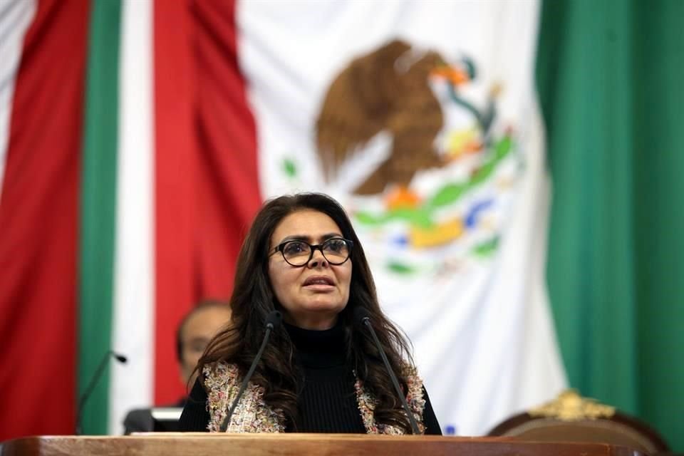 La diputada Leticia Varela, presidenta de la Comisión de Seguridad del Congreso, explicó los alcances de la Ley que dictaminaron en menos de un mes al presentarla en el Pleno.
