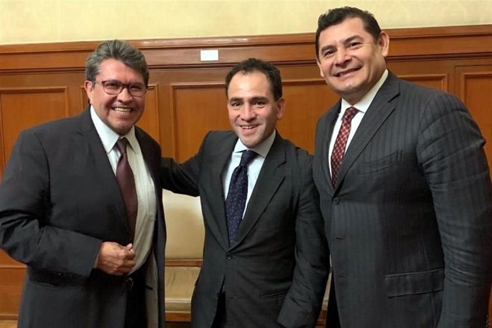 Ricardo Monreal y Arturo Herrera abordaron el paquete económico 2020.