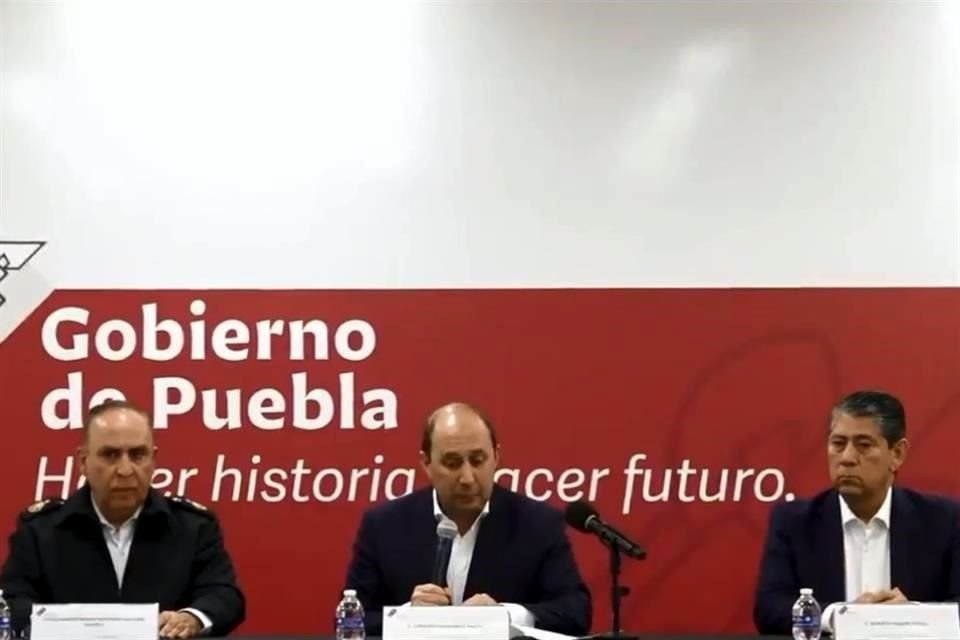 Autoridades de Puebla ofrecieron una conferencia tras los hechos.