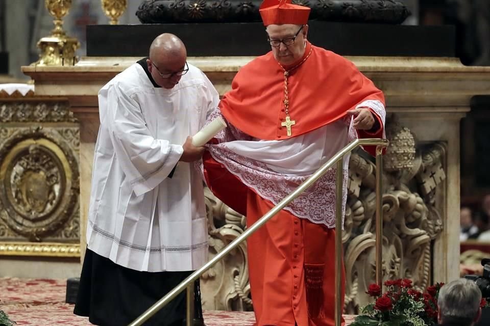 Sergio Obeso fue designado como Cardenal en mayo de 2018.