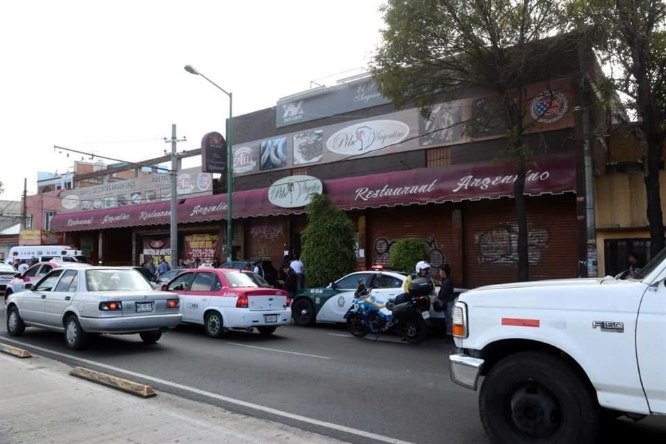 Un comensal de 55 años fue asesinado a tiros dentro del restaurante 'El Pibe Argentino', en la Colonia Alfonso Ortiz Tirado, Alcaldía Iztapalapa