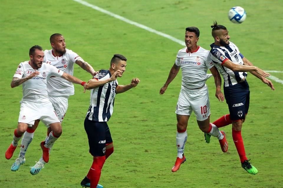 Nico Sánchez anotó el segundo gol para Rayados.