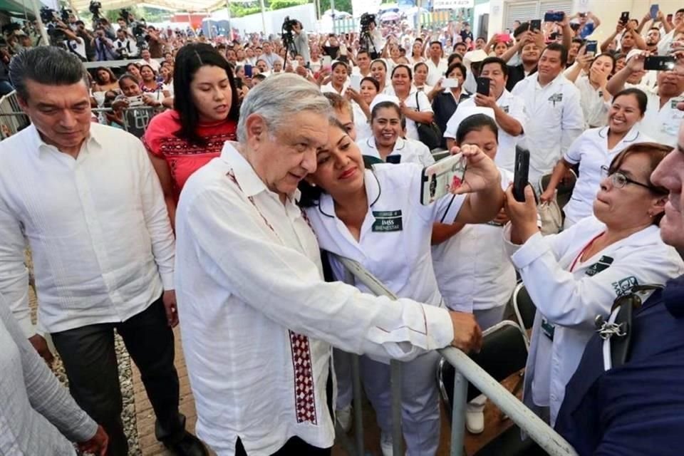 El Presidente visitó la comunidad Benemérito de las Américas, Chiapas.