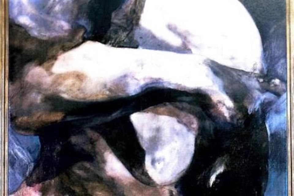 Gustavo Aceves, La sangre de Medusa, 1993. Óleo sobre tela, 180 *200 cm.