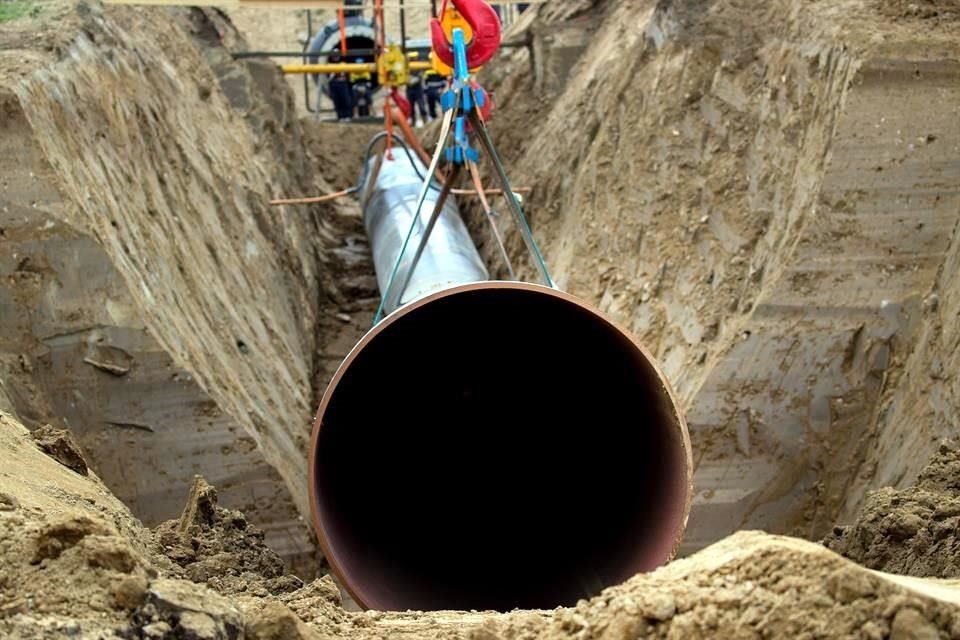 El gasoducto de Fermaca abastecerá de gas natural a San Luis Potosí, Aguascalientes, Guadalajara, Colima, Michoacán.