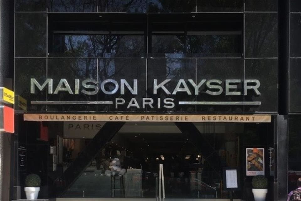 Restaurante Maison Kayser ubicado en Avenida Paseo de la Reforma 408.