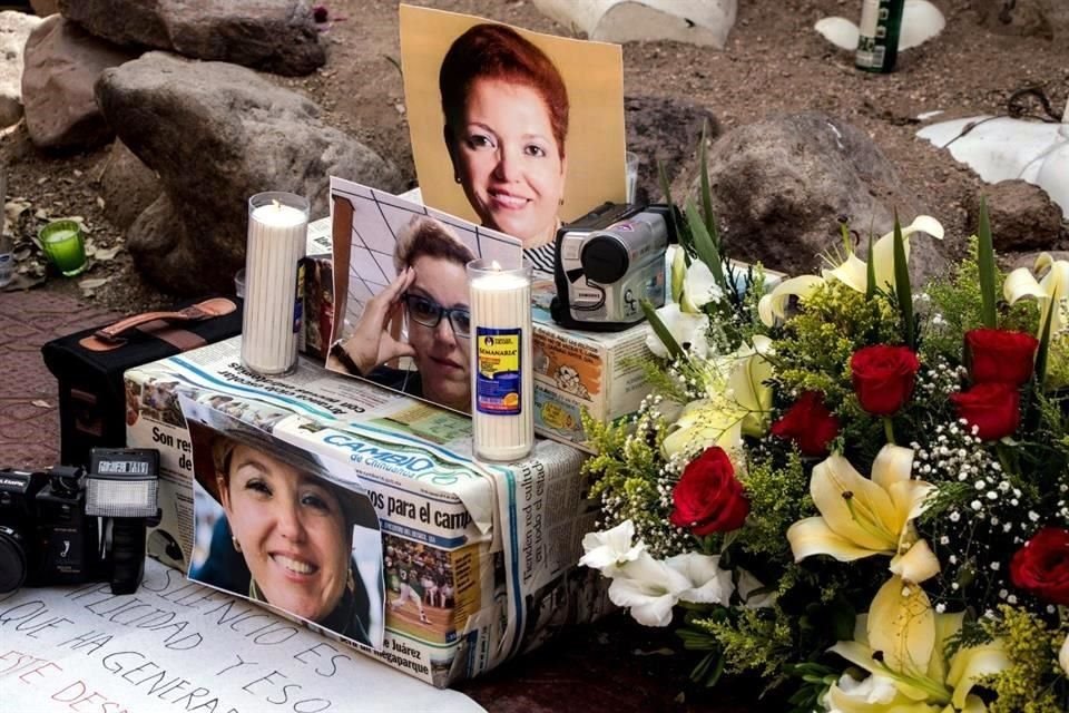 La periodista Miroslava Breach fue asesinada el 23 de marzo de 2017 en la ciudad de Chihuahua.