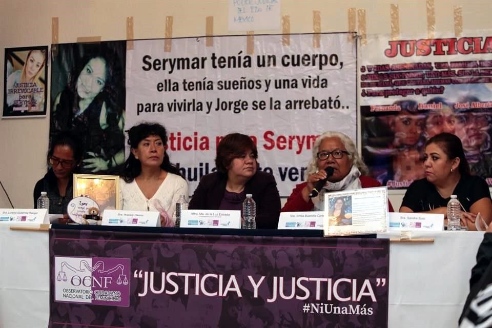 En conferencia de prensa, Irinea Buendía, madre de Mariana Lima Buendía, recordó que la SCJN emitió hace cuatro años una sentencia por el asesinato de su hija en 2010.