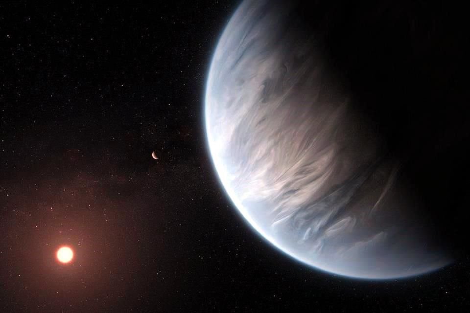 Científicos detectaron por primera vez vapor de agua en la atmósfera de un exoplaneta.