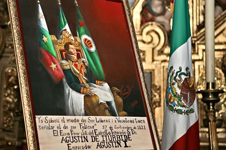 Agustín de Iturbide. Ayudó a consumar la Independencia, pero luego por coronarse emperador se le etiquetó como un traidor.