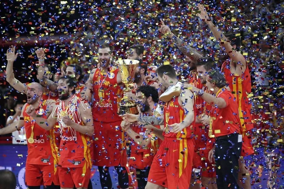 España levantó el título del Mundial de basquetbol por segunda ocasión en su historia.