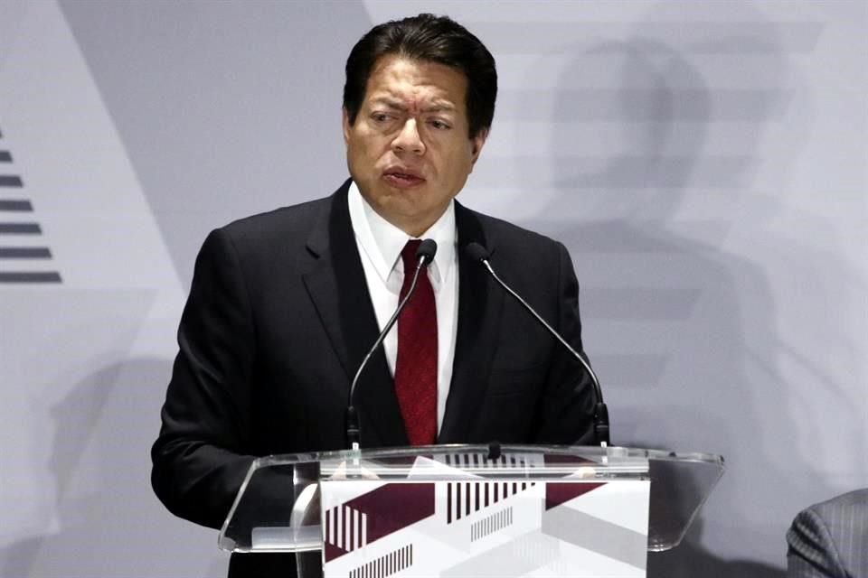 Mario Delgado, coordinador de Morena en la Cámara de Diputados.