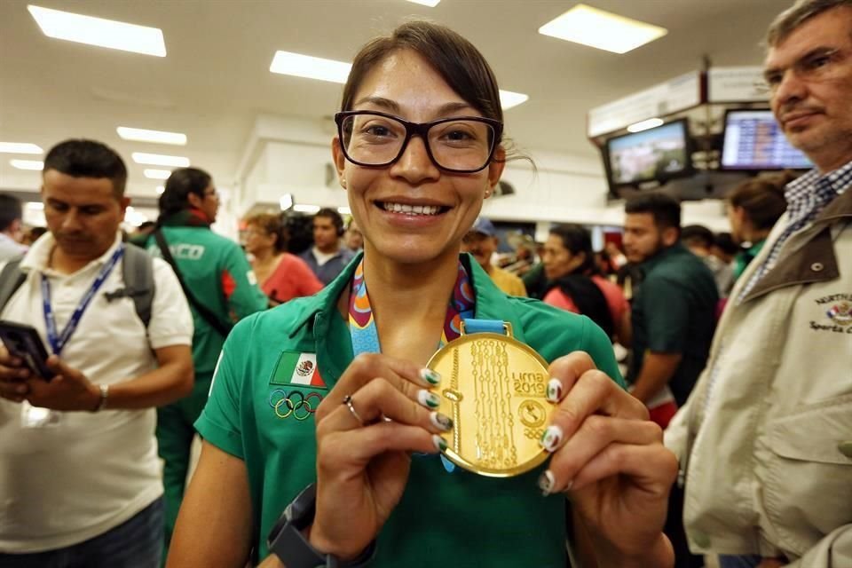 Galván obtuvo la medalla de oro en Lima.
