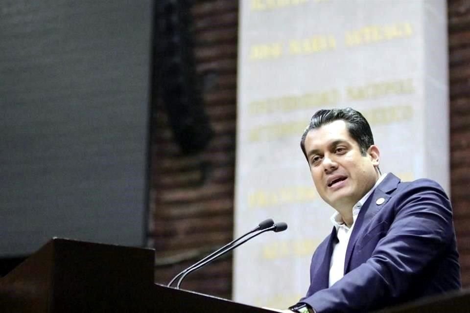 Sergio Gutiérrez, coordinar del grupo de trabajo para la reforma electoral en la Cámara de Diputados.