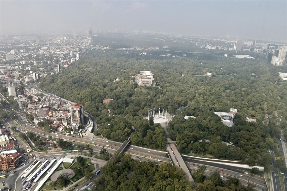 La Jefa de Gobierno informó que se destinarán mil mdp para la 4ta sección del Bosque de Chapultepec.