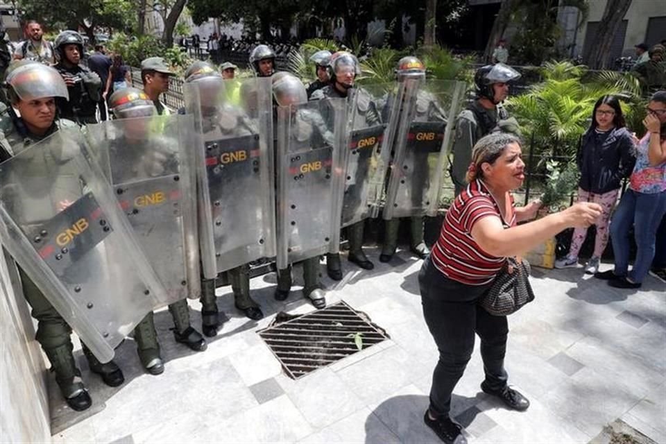 Foto de una protesta en Venezuela, del 17 de septiembre.