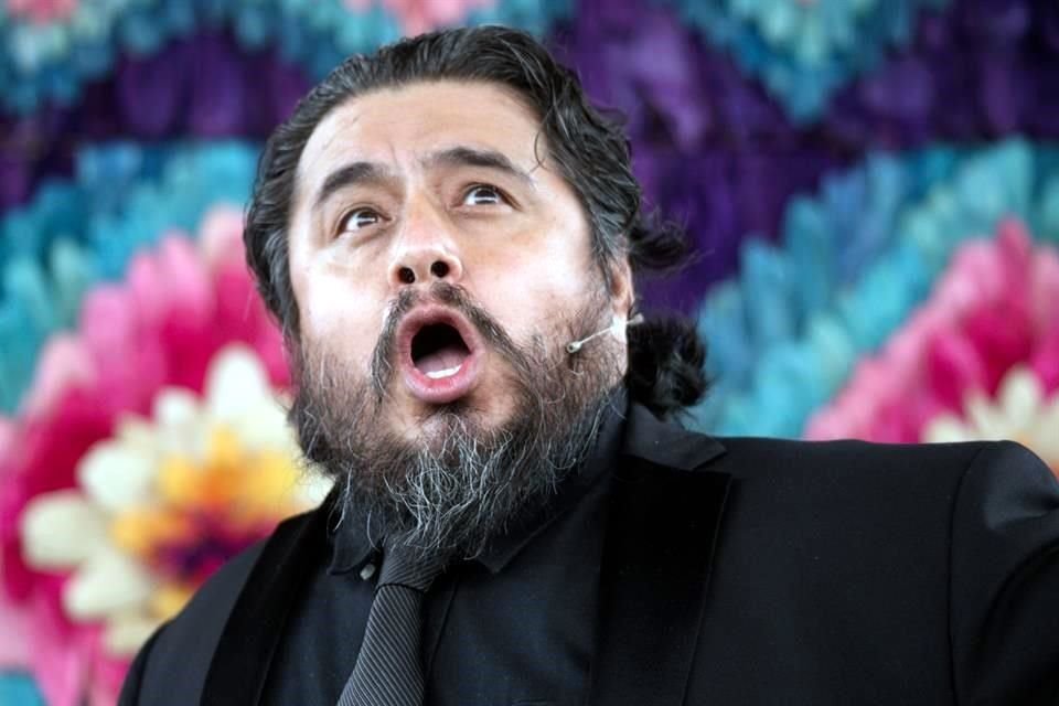 El tenor Rogelio Marín da vida a Cacamatzin, Señor de Texcoco