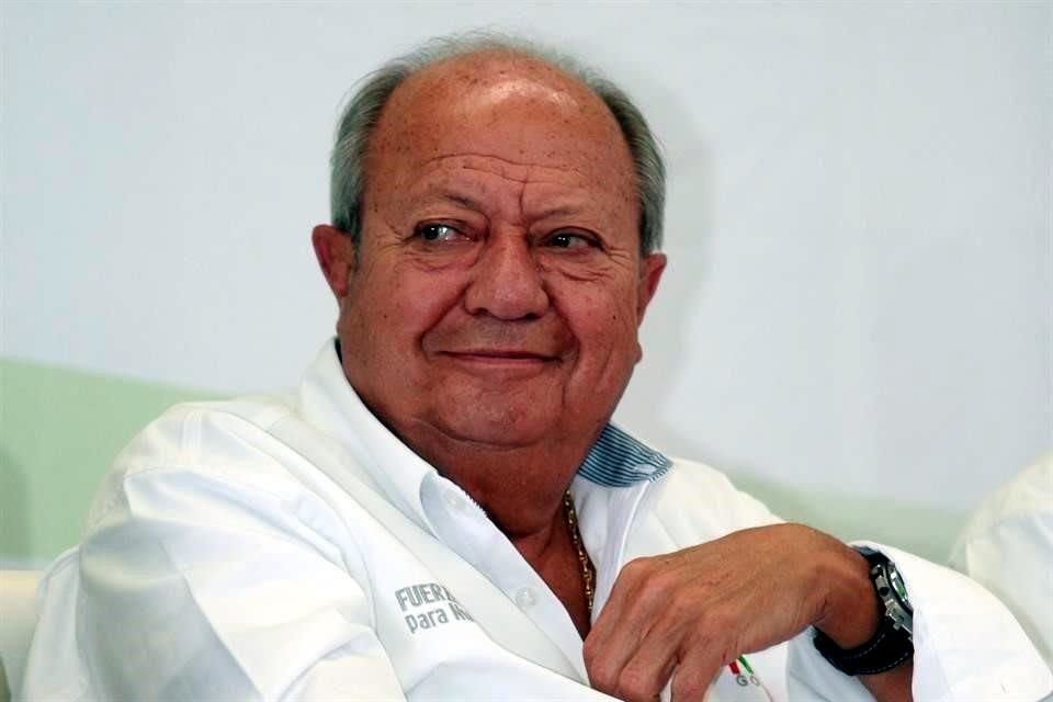 Carlos Romero Deschamps, secretario general del sindicato petrolero.