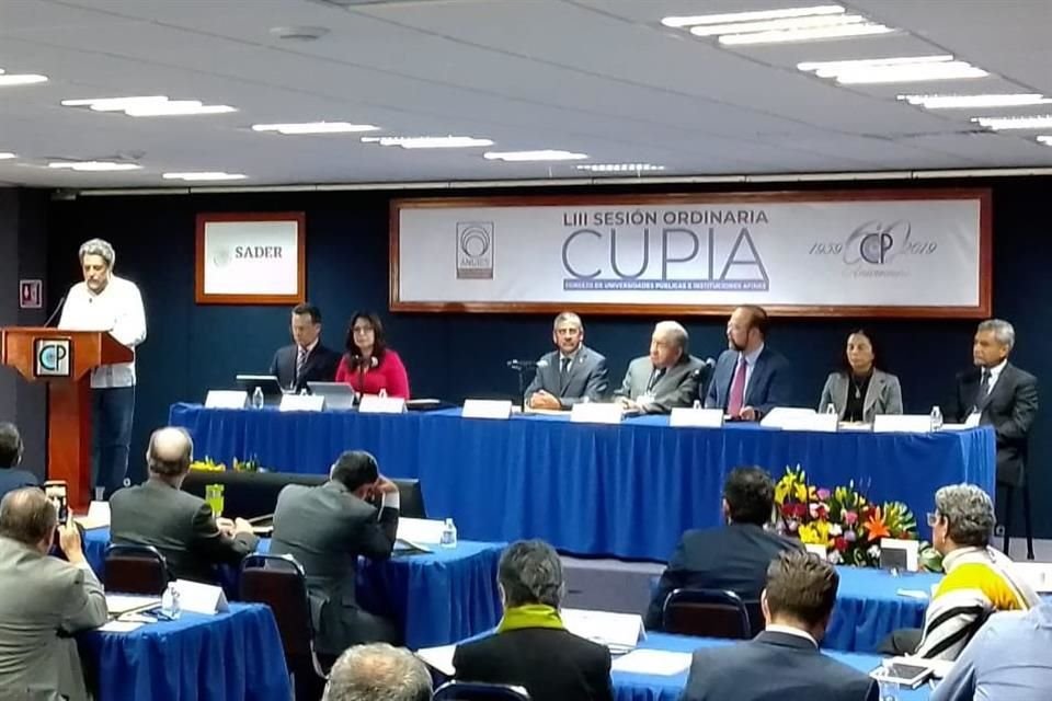 El CUPIA advirtió la importancia de atender a las universidades públicas que experimentan problemas financieros críticos.