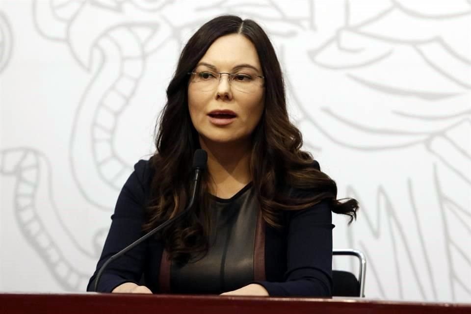 Laura Rojas, Presidenta de la Mesa Directiva de la cámara Diputados.