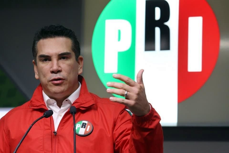 Alejandro Moreno, líder nacional del PRI.