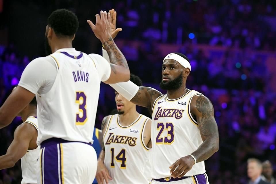 LeBron James y Anthony Davis parecen ser el dúo que Lakers necesita para coronarse.