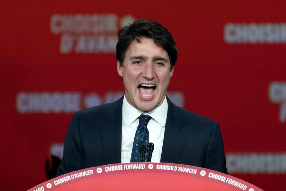 Trudeau prometió que gobernaría para todos los canadienses, al asumir victoria de su partido en la elección legislativa.